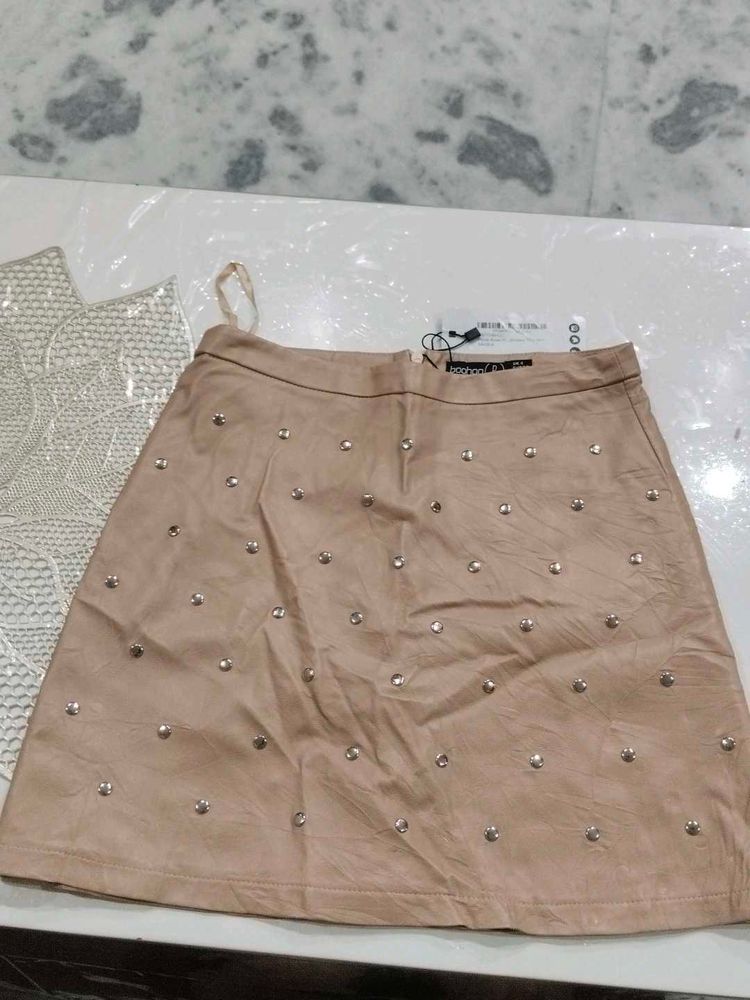 Leather Skirt.... Perfect For Party... Cocktail
