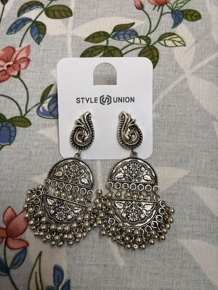 Boho Jhumka Earrings