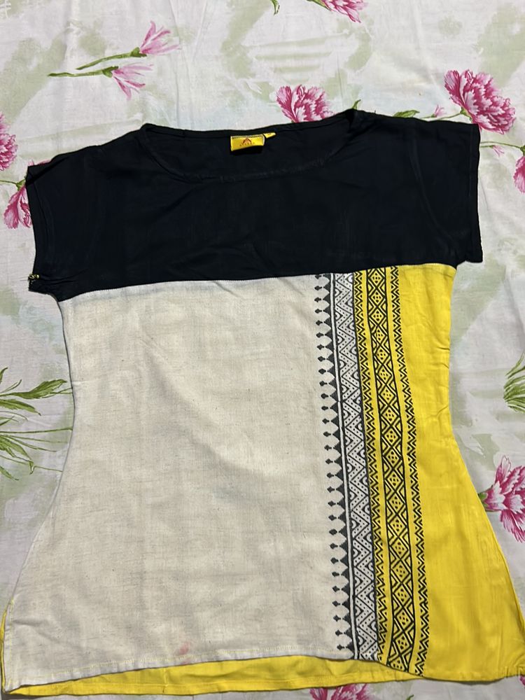 Yellow Cotton Top