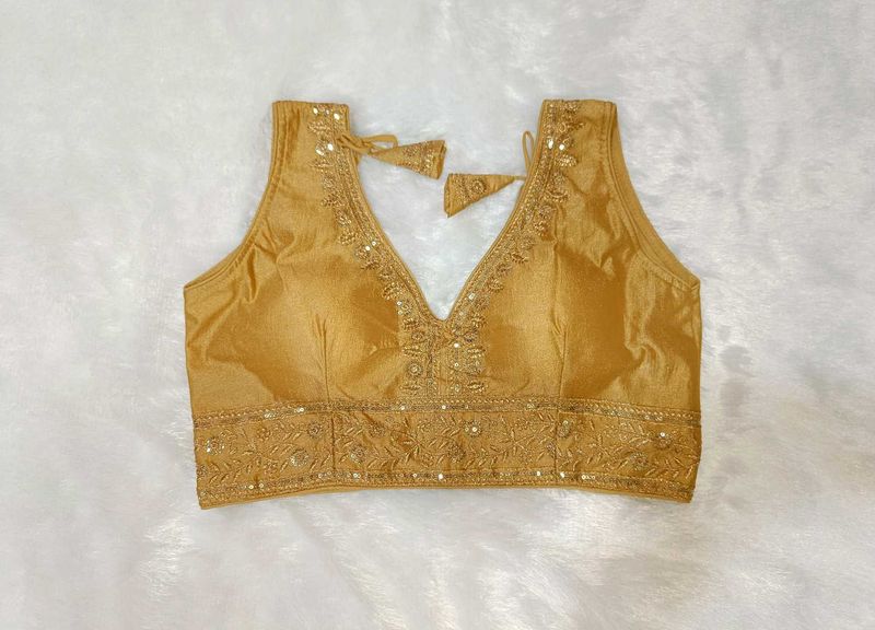 Golden South Silk Blouse
