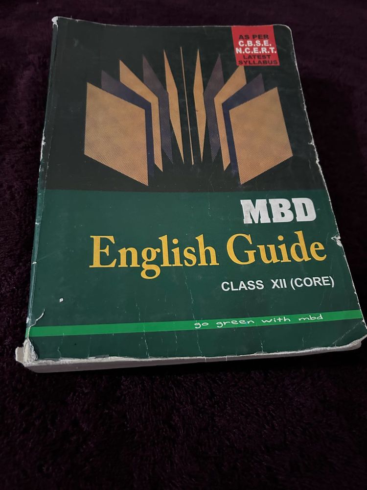 MBD Guide Cbse Syllabus
