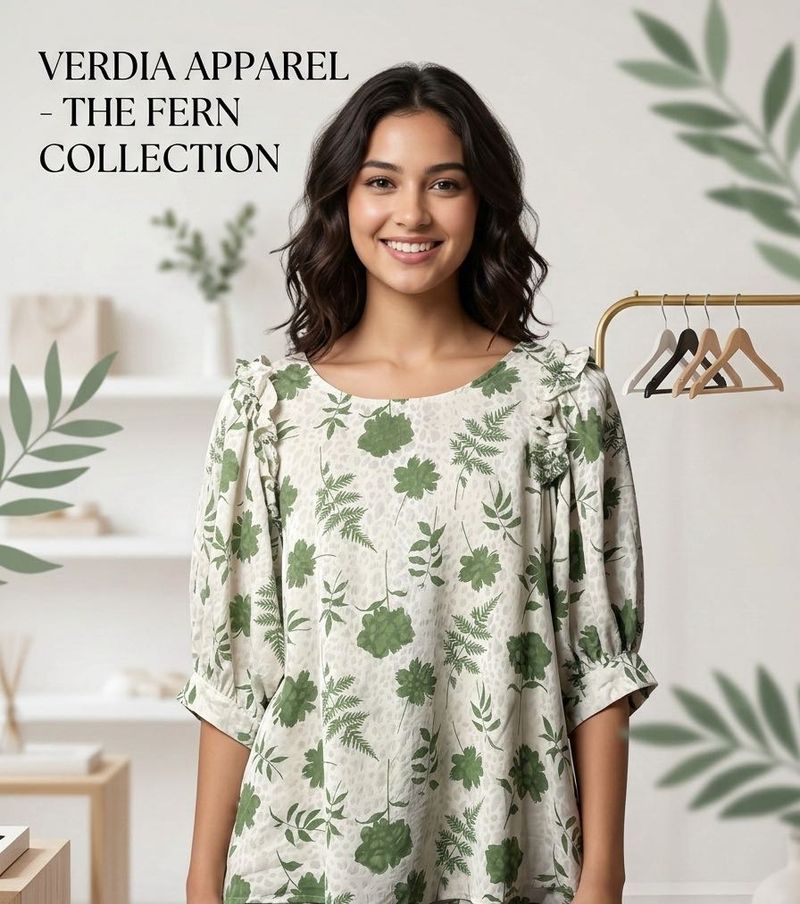 VERDIA APPAREL - The Fern Collection Top