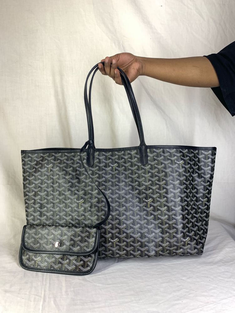Goyard Saint Louis Tote PM/GM Black
