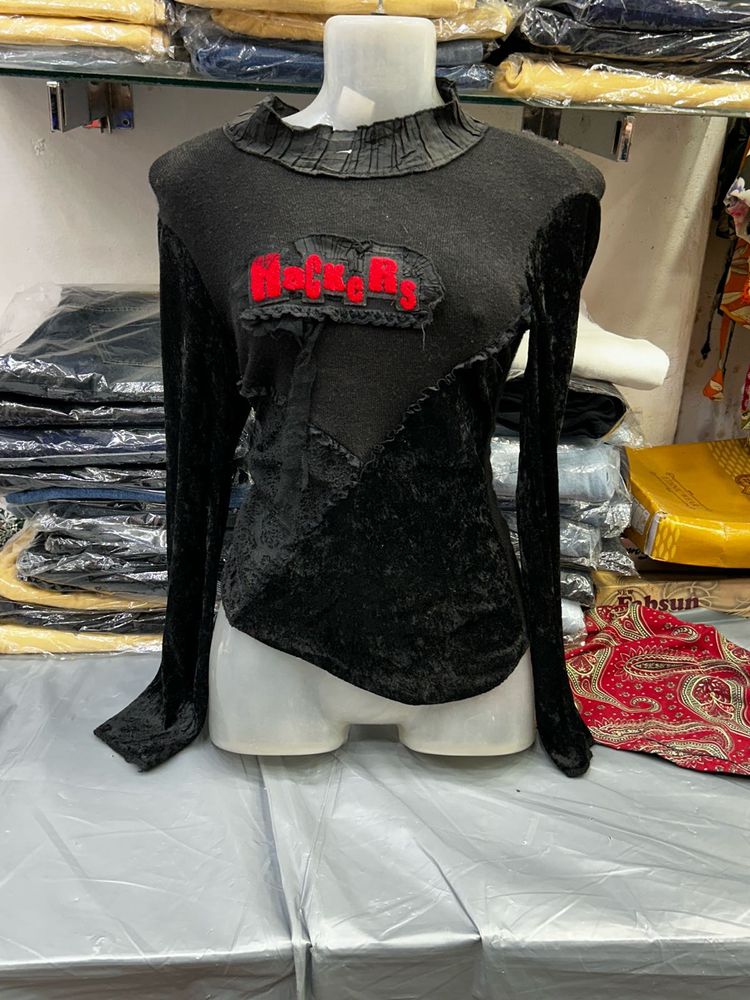 Grunge fitted top