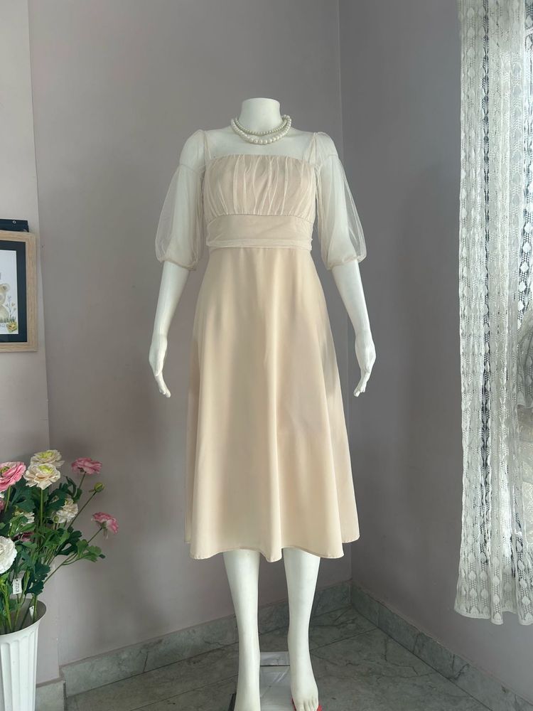 fixed price ✅Sheer Sleeve Dress
