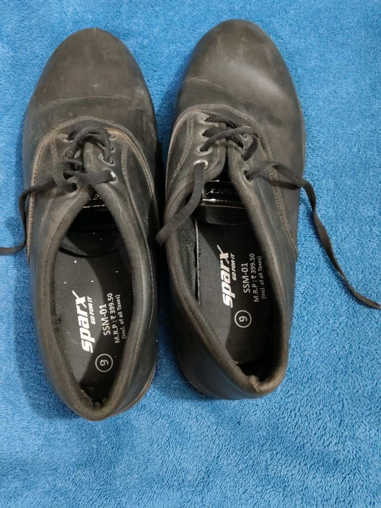 Sparx Black Formal Shoes boys'