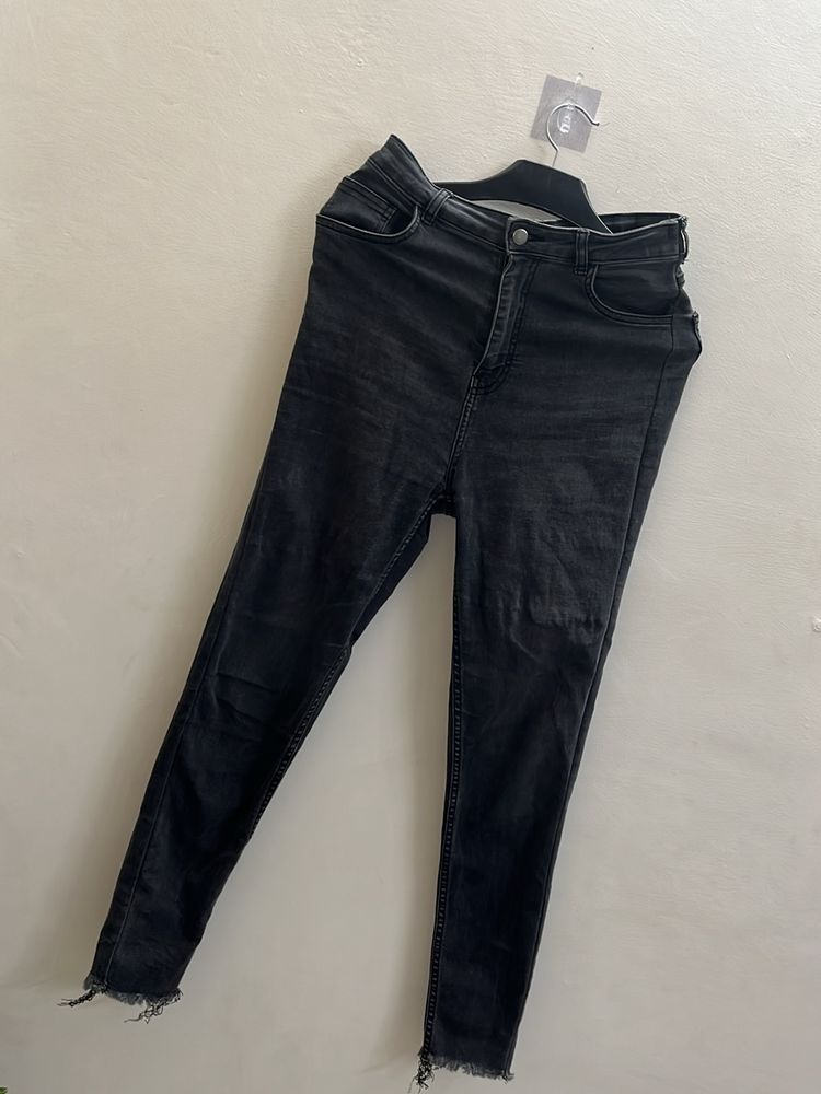 Charcoal Black Women Denim