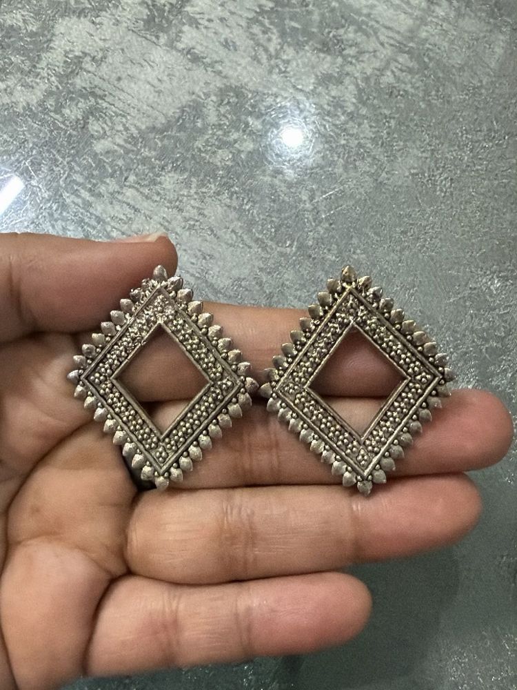 Boho Diamond Pattern Earrings