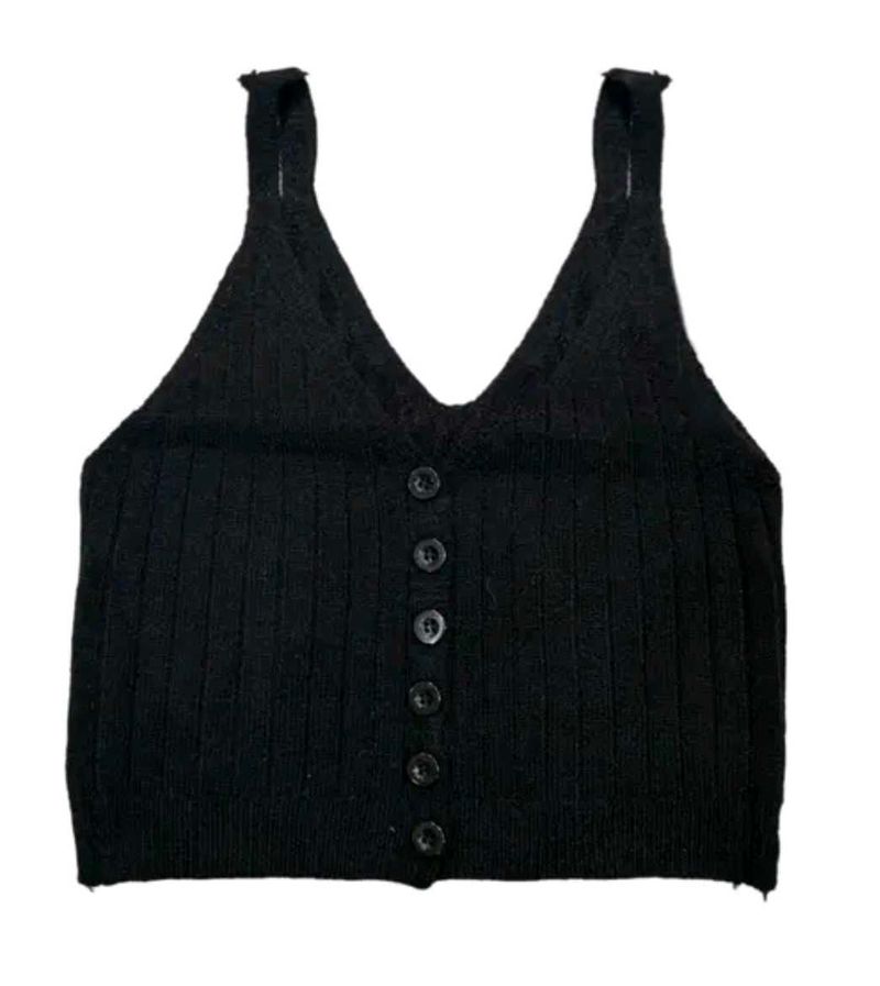 Very Cute N Beautiful Ripped Crop Top