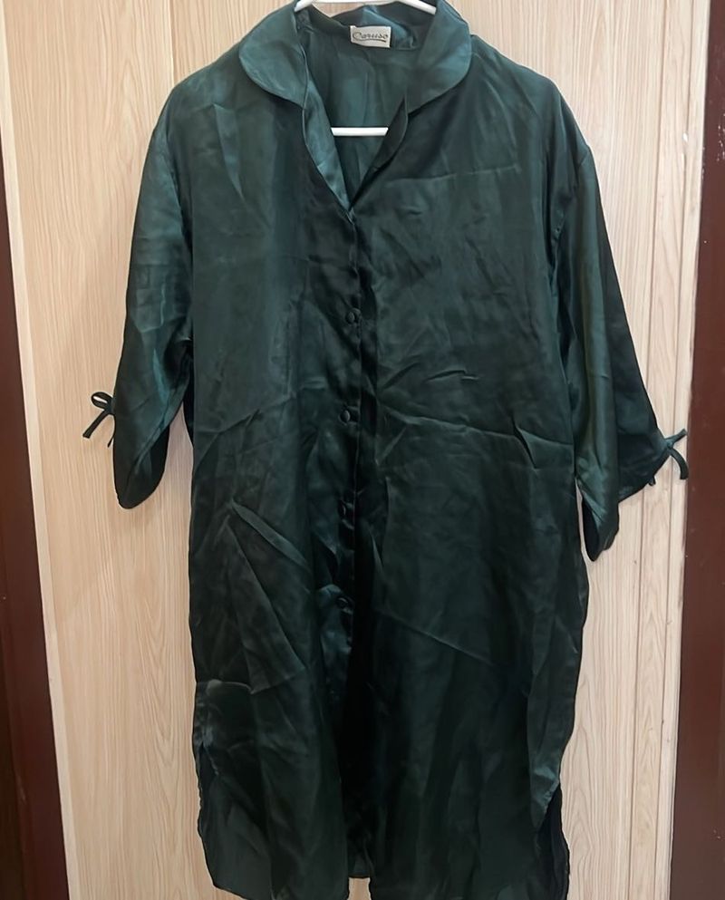 Elegant Satin Nightgown