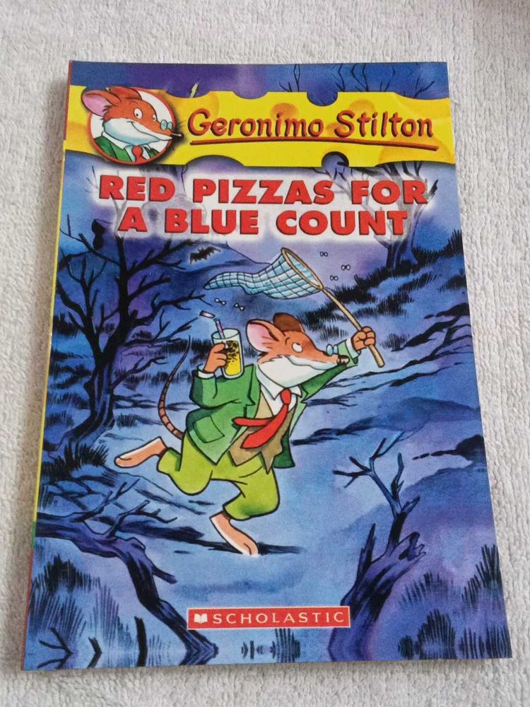 Geronimo Stilton Red Pizzas For A Blue Count