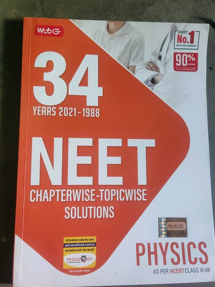 MTG Physics NEET Chapterwise Solutions