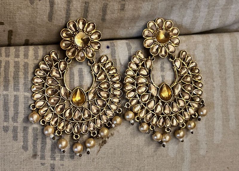 Stunning Ethnic Jhumka Earrings