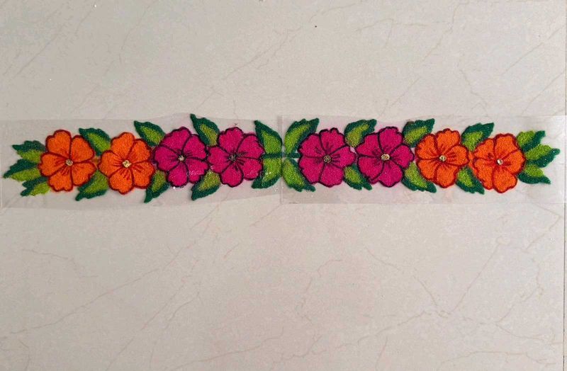 Umbartha Patti Design Rangoli Patches