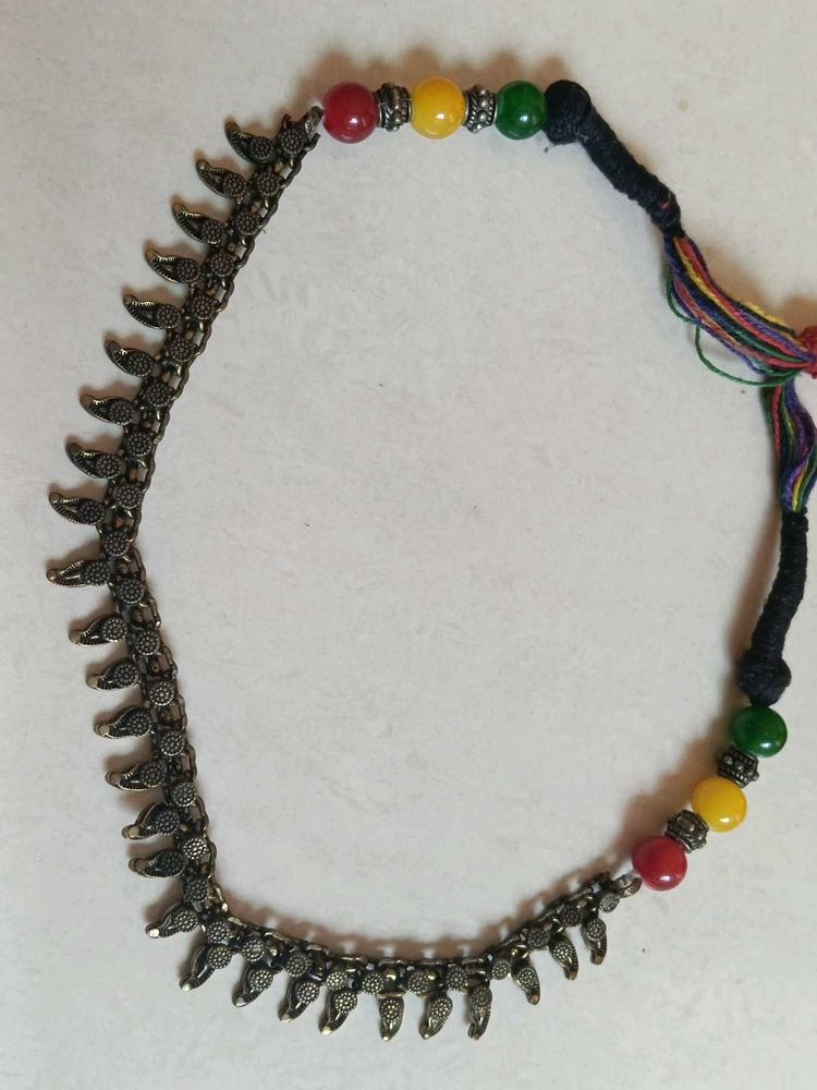 Boho Beaded Necklace