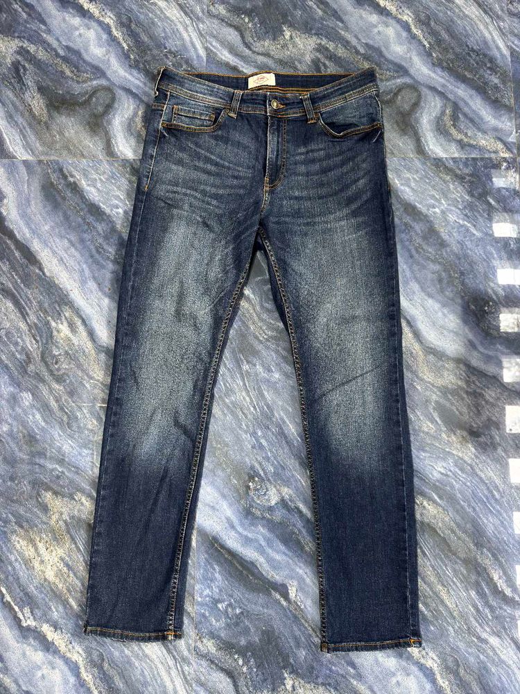 LeeCooper Men's Blue Wash Denim Jeans
