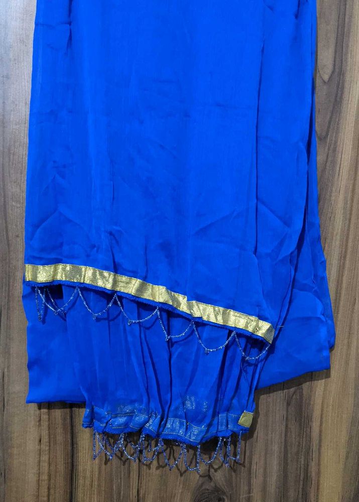 Royal Blue Dupatta