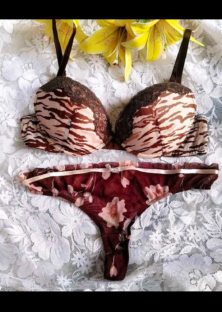 Leapord Print l Lingerie Set