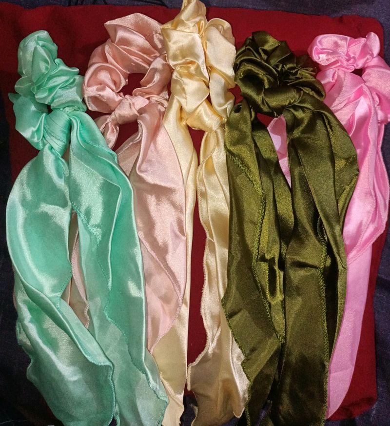 Scarf Scrunchies