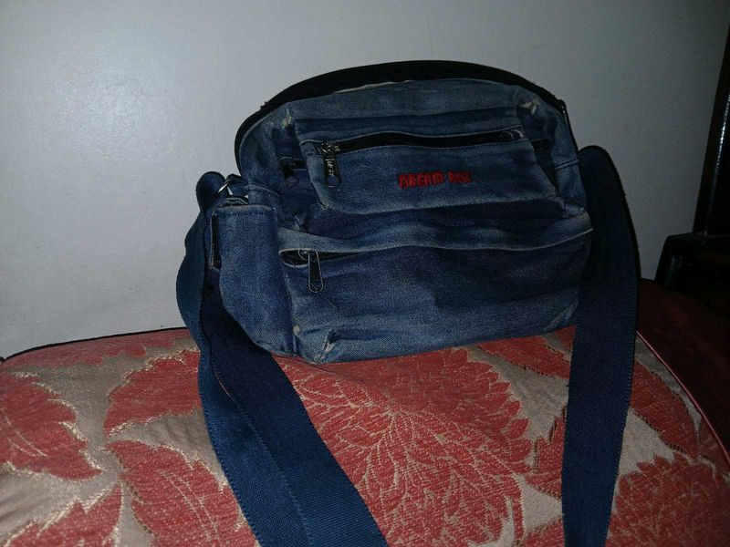 Y2k Denim Crossbody Bag