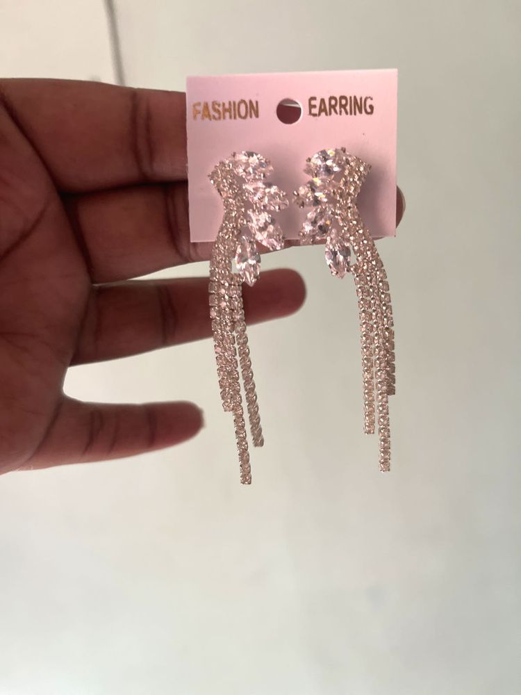 Sparkling Dangle Drop Earrings