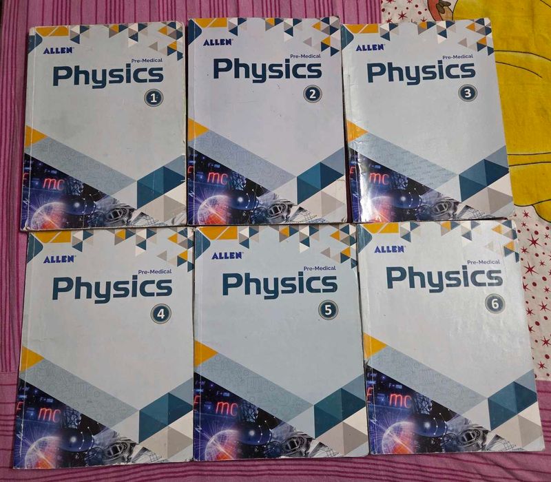 ALLEN Physics Pre-Medical Books (Set of 6)