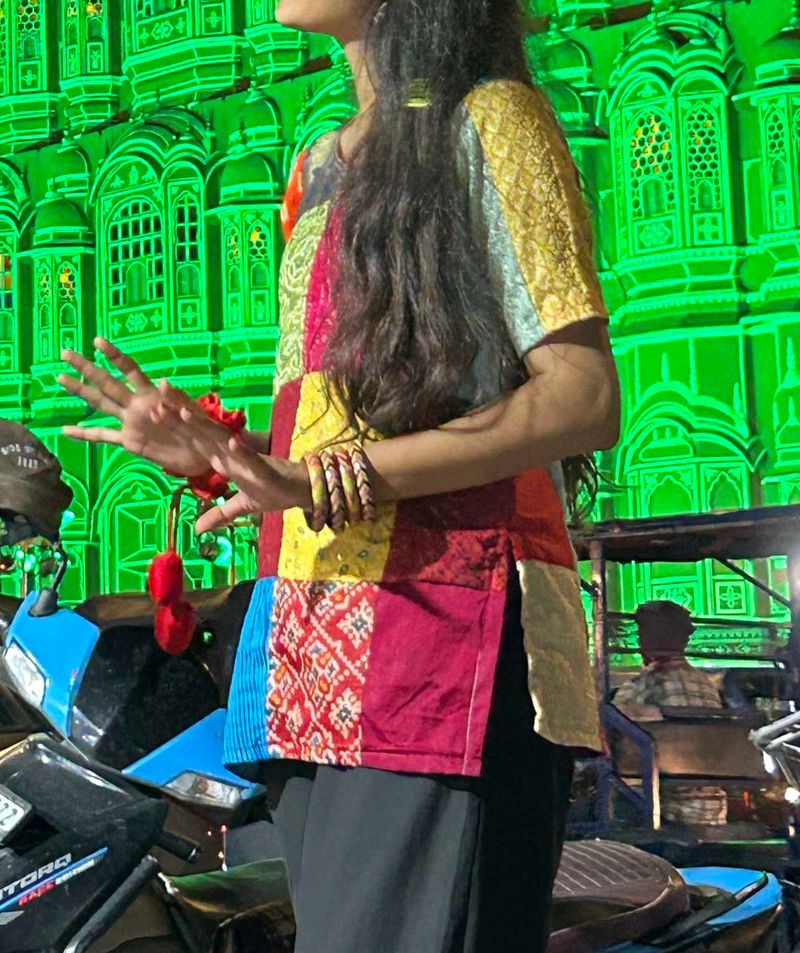 Colorful Patchwork Kurta