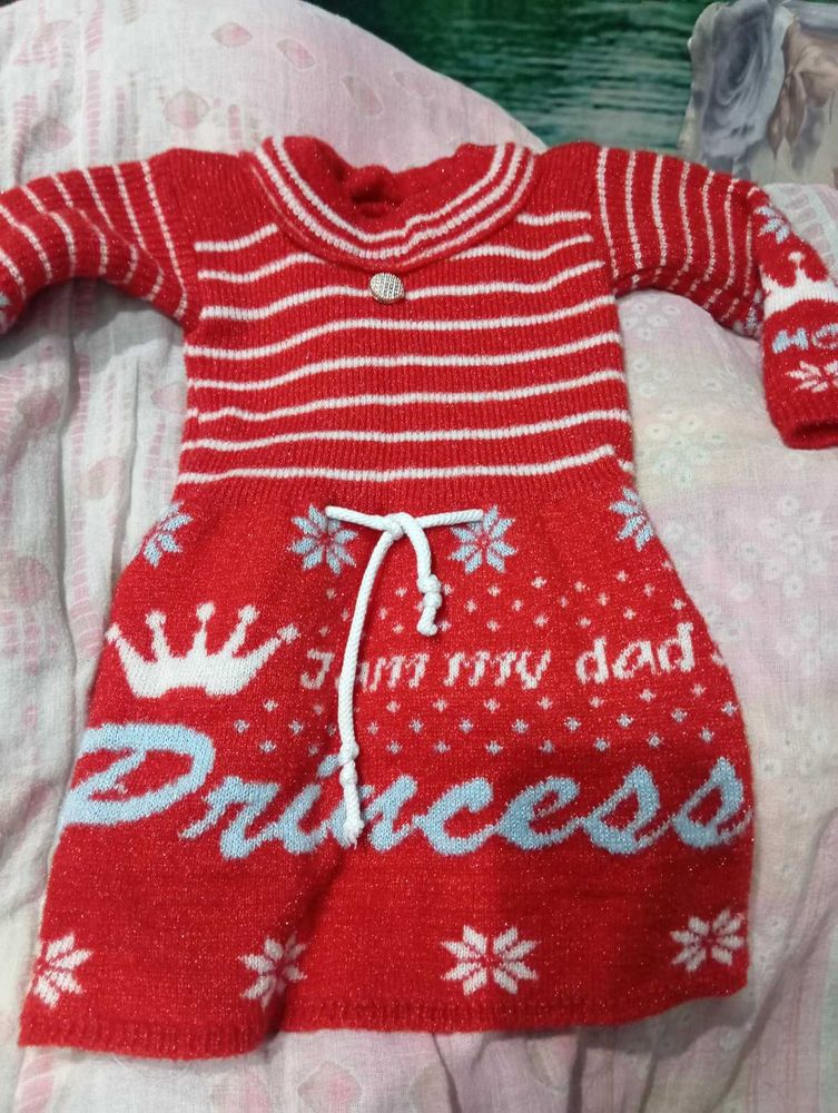 baby girl woolen dress