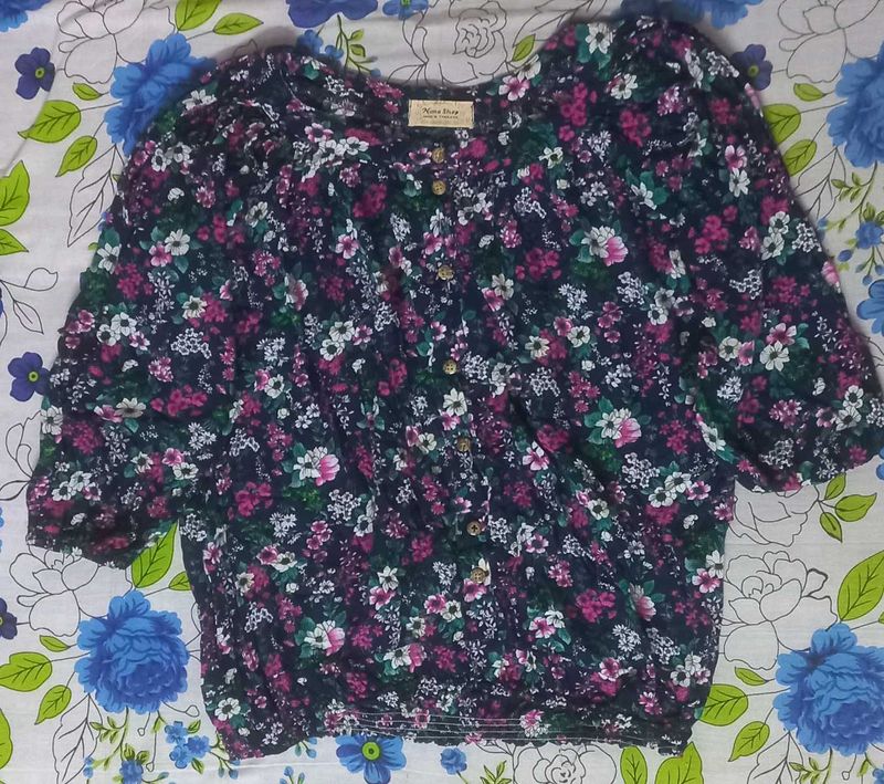 Boho Peasant Blouse with a Blouson silhouette