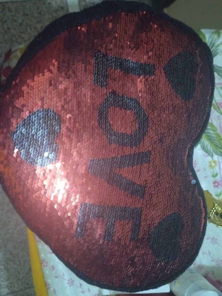 cushion soft toy love