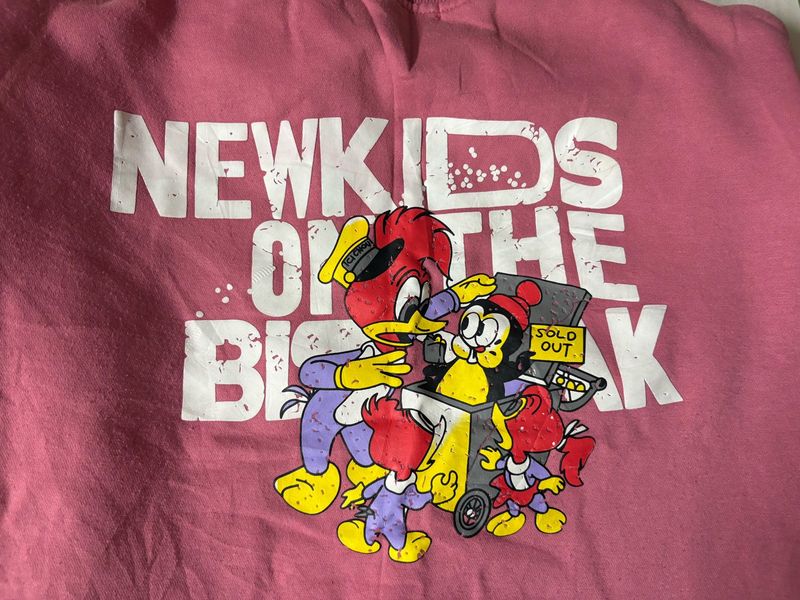 Pink Graphic Sweatshirt