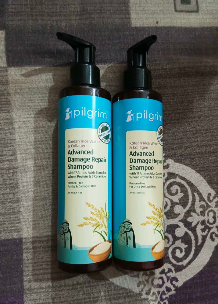 Pilgrim Korean Rice Water &amp; Collagen Shampoo