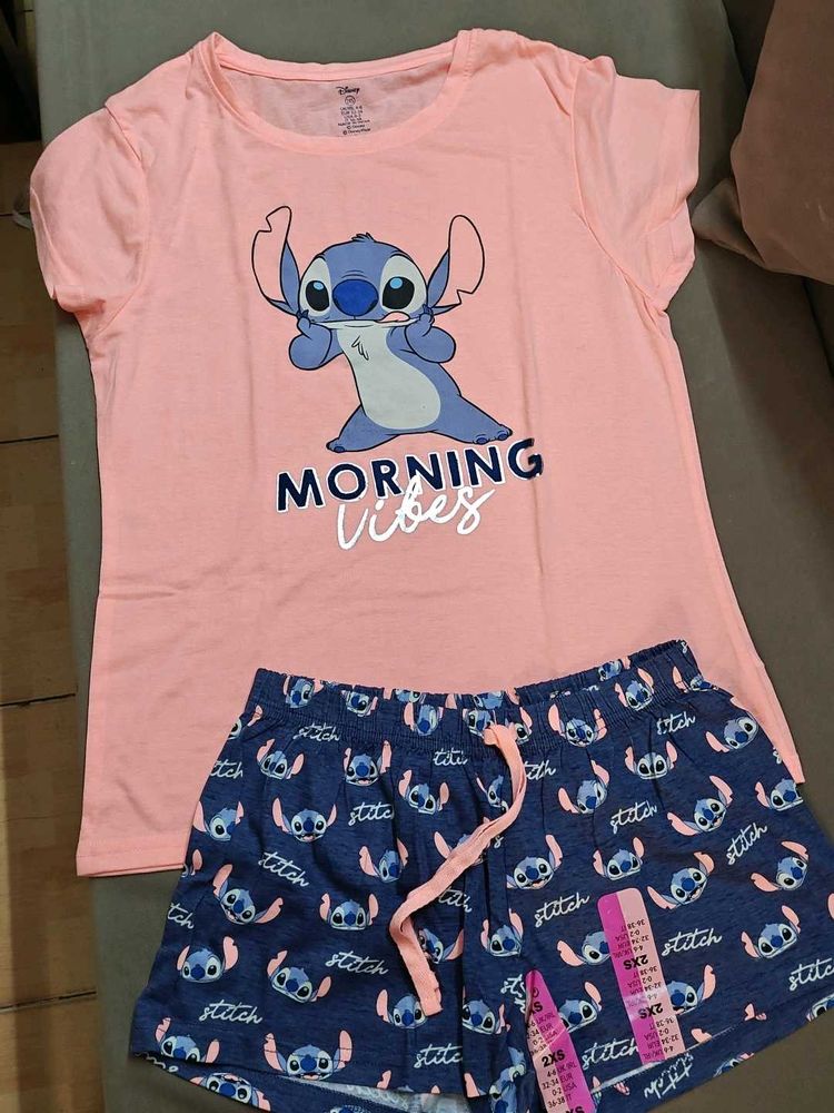 Disney Stitch Pajama Set