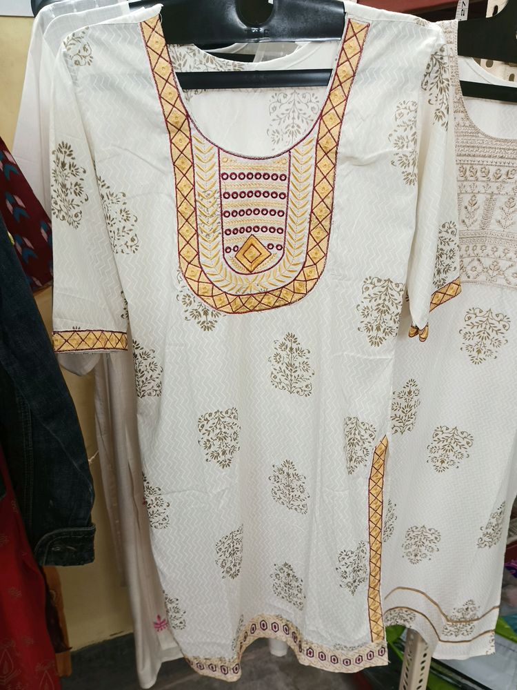 Brand New Kurti with Thread Work