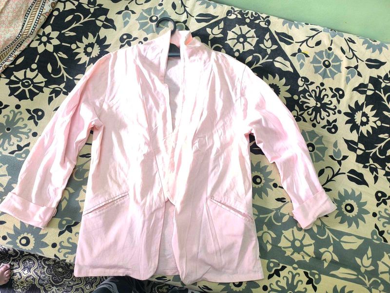 Casual Open Front Jacket
