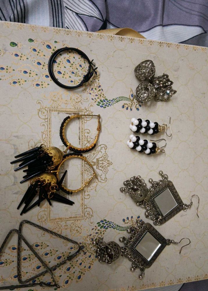 Assorted Fashion Earrings Collection