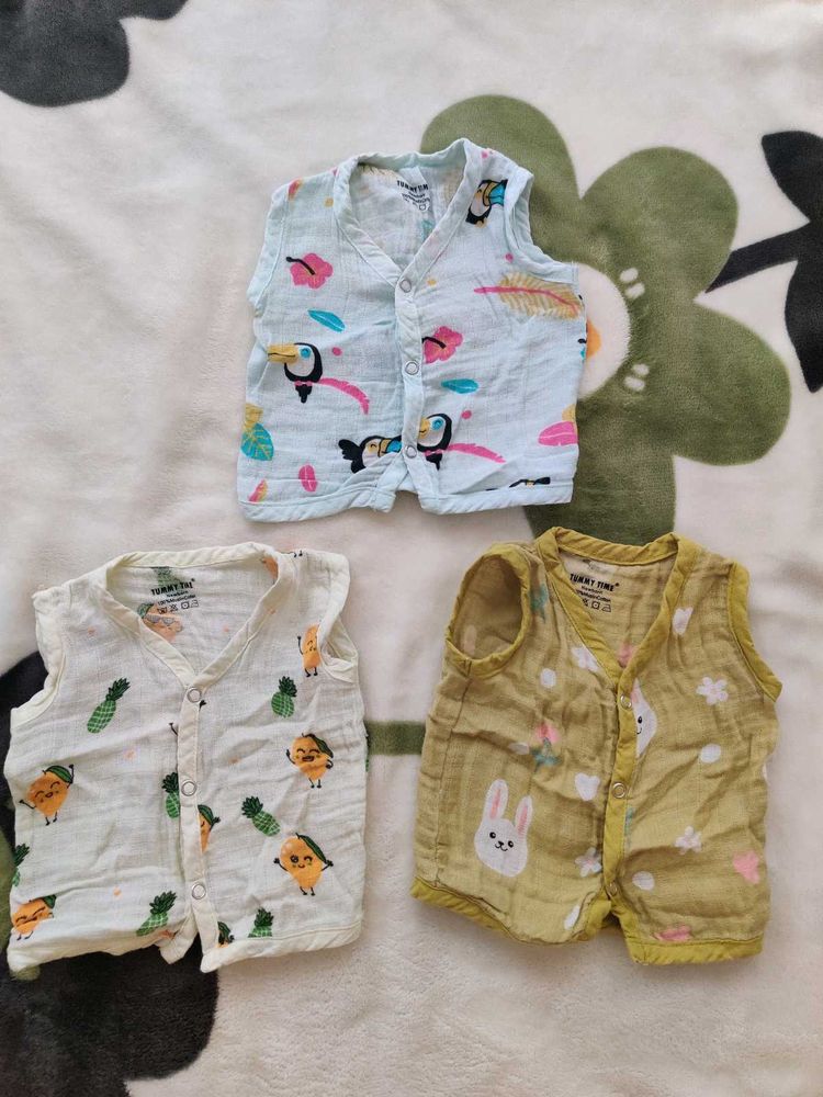 Cute Baby Vest Bundle (3)