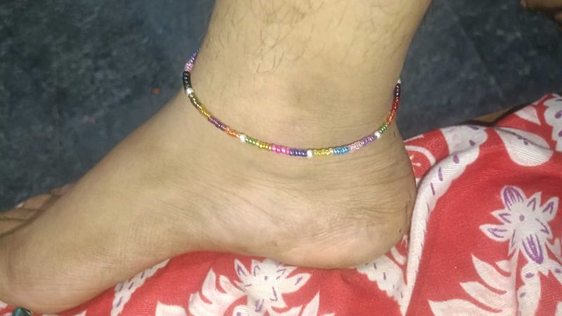 Boho Beaded Anklet
