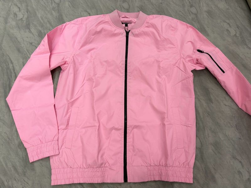 Pink Bomber Jacket