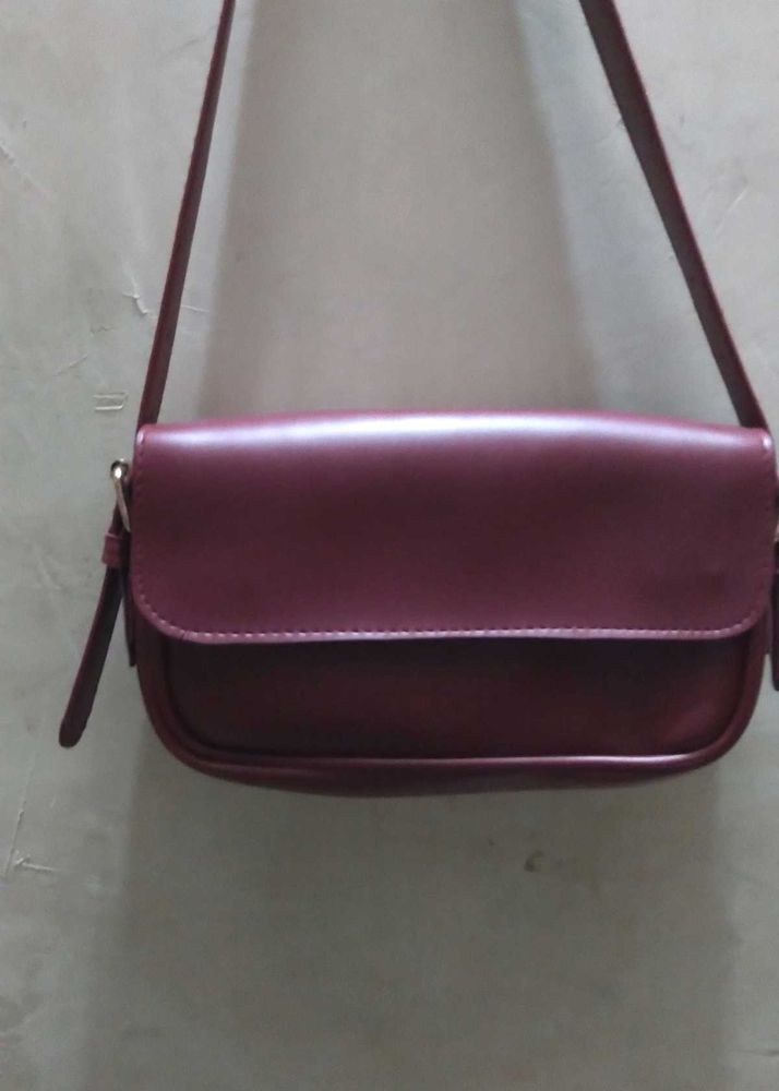 ❤️ Trendy Burgundy Shoulder Bag ❤️