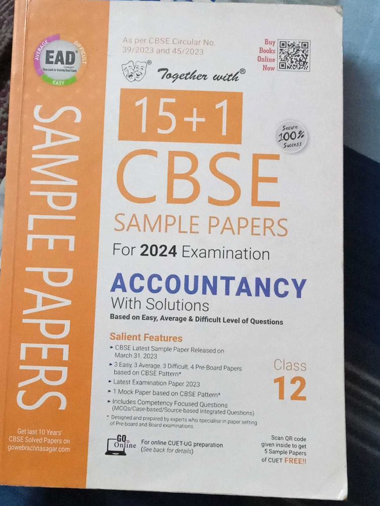 CBSE Accountancy Sample Papers Class 12
