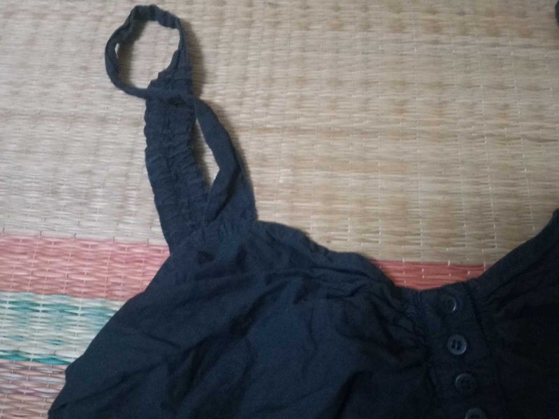 Cute Black crop Top