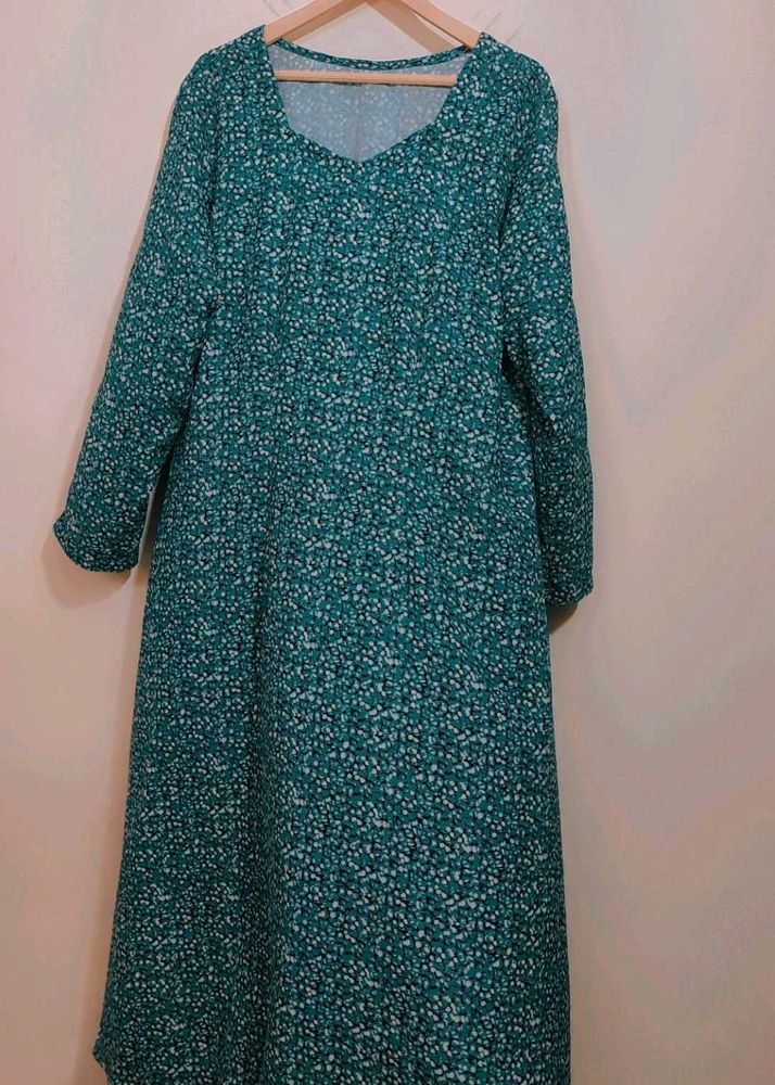 Sea Green Kurti For 42 Bust