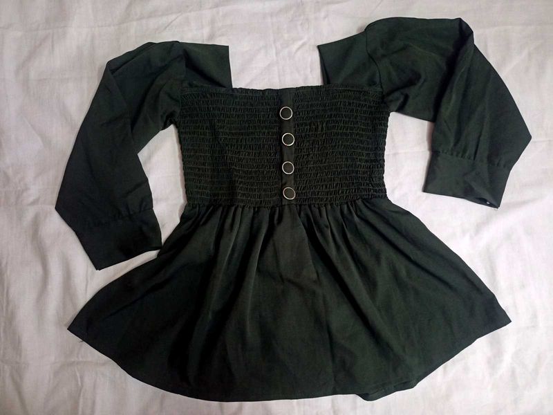 Imported Top Bottle Green Colour