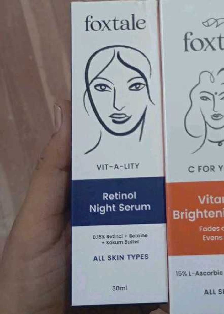 Foxtale Retinol Night Serum