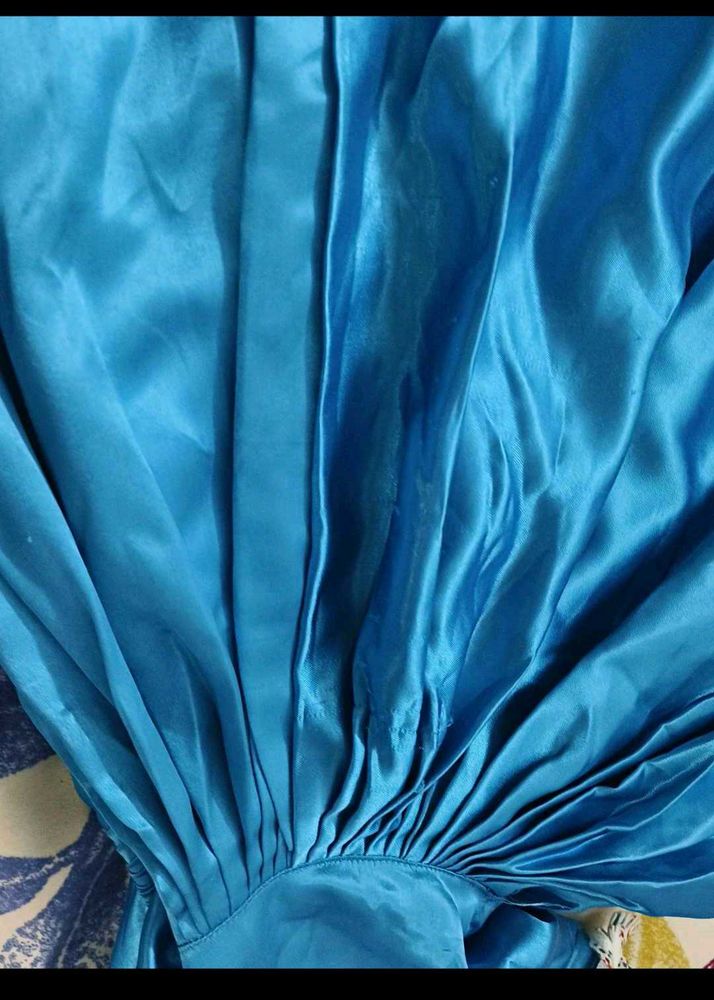 Teal Blue Dress