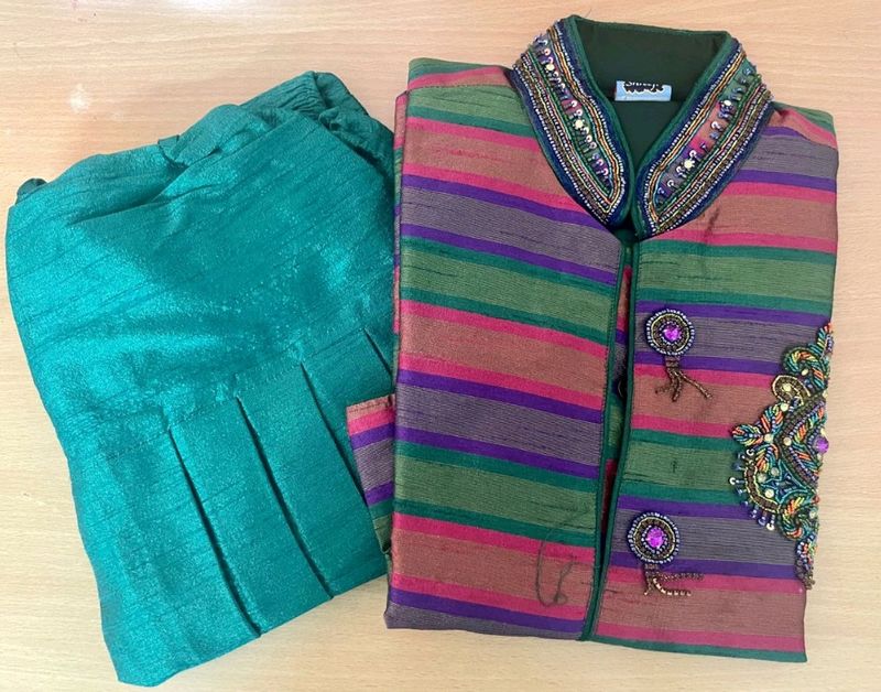 Kids Multicolour Heavy Ethnic Wear Janmashtami Ethnic Wear