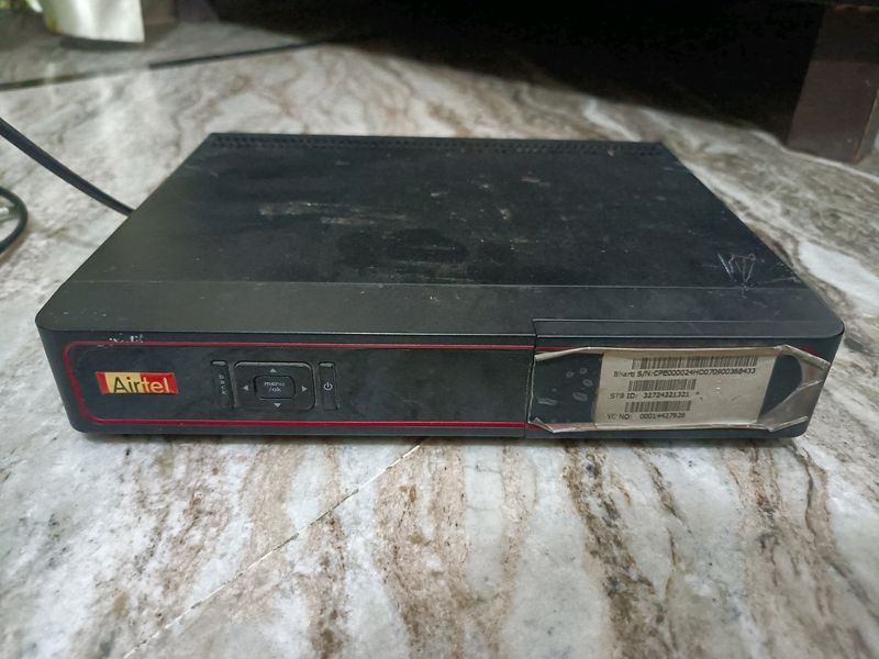 Airtel Set Up Box With Remote