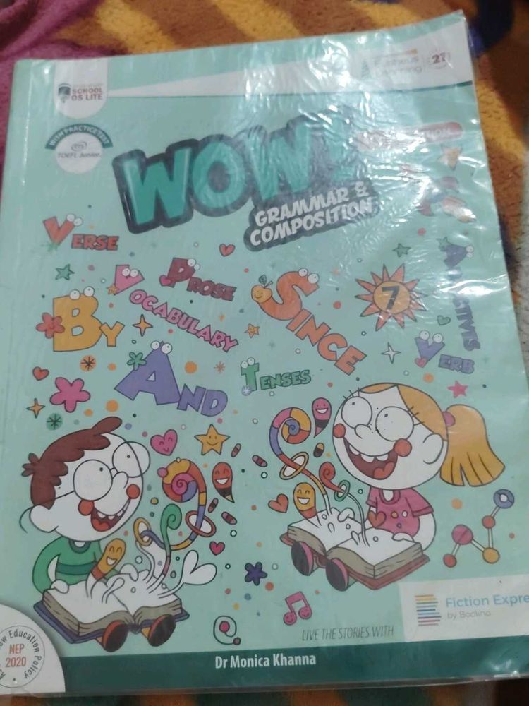 Wow Grammar &amp; Composition Grade 7 Book