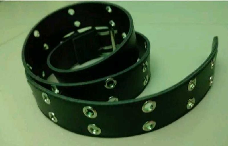 Gothic Black O-Ring Belt